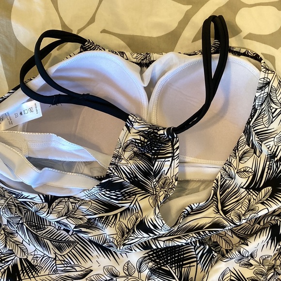 Ocean Lily XL Maternity tankini top and bottom - Picture 5 of 9